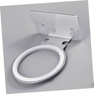 Wall Mounted Hair Dryer Holder Organizer Stand New KD 02 Brushed Metal 3M New